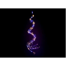 Гірлянда мідний дріт Кінський хвіст 5,0м 500LED (синій) COPPER-WIRE-500B-2