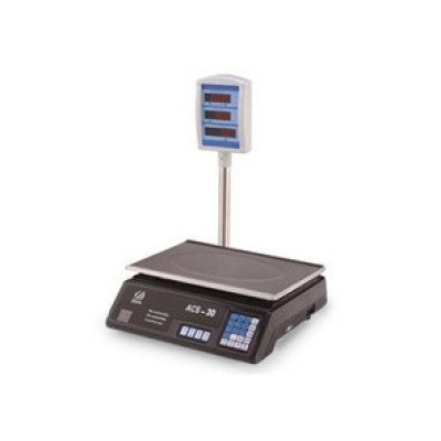 Весы электронные торговые 55кг 4В со стойкой BITEK BT-D-B