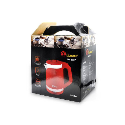 Чайник электрический из нержавеющей стали 2,2л 1500Вт Domotec MS-5027