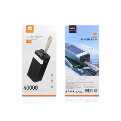 Внешний аккумулятор (power bank) 40000мАч WUW-Y114