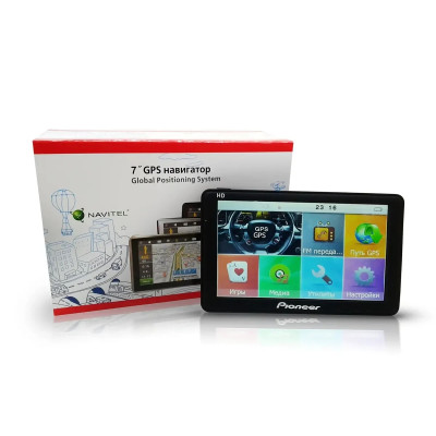 GPS навигатор 7" DDR2 256Mb 8Gb емкостный экран GPS-7009