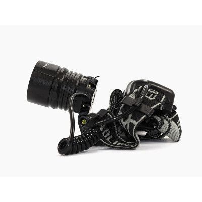 Фонарь налобный Bailong 2x18650 micro USB BL-8053-P50