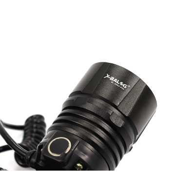 Фонарь налобный Bailong 2x18650 micro USB BL-8053-P50