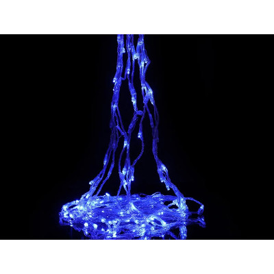 Гирлянда Водопад прозрачный провод 3,0мХ1,5м 320LED (синий) IT-RAINS-320-B