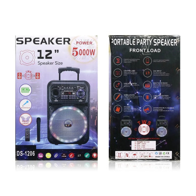 Колонка музыкальная портативная Bluetooth DS-1206