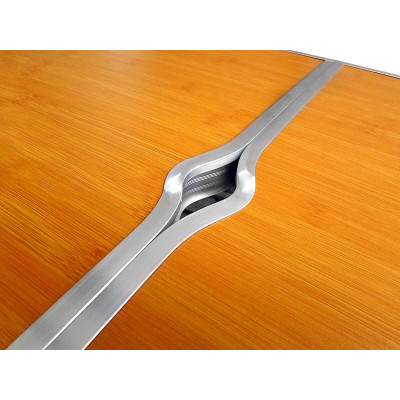 Набор стол складной и стулья (1+4) светлое дерево 1200х600х700 TABLE-004