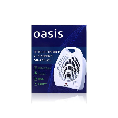 Тепловентилятор/калорифер/дуйка OASIS 1рег SD-20RC