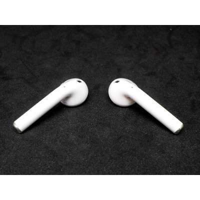 Гарнитура Double с кейсом AirPods (copy, Apple logo) BT