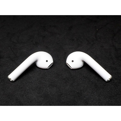 Гарнитура Double с кейсом AirPods (copy, Apple logo) BT