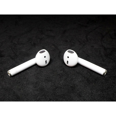 Гарнитура Double с кейсом AirPods (copy, Apple logo) BT