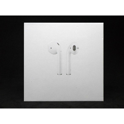 Гарнитура Double с кейсом AirPods (copy, Apple logo) BT