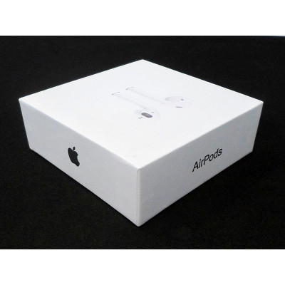 Гарнитура Double с кейсом AirPods (copy, Apple logo) BT