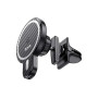 Крепление для телефона mobile holder магнит Wireless Charger Hoco CA85 Ultra