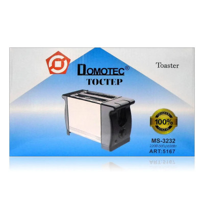 Тостер 650Вт 6 режимов Domotec MS-3232