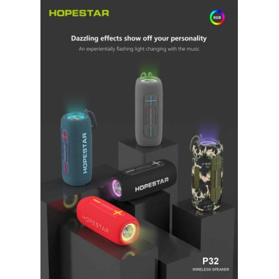 Минидинамик Bluetooth HOPESTAR P32MAX
