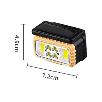 Фонарь налобный Type-C Solar с сенсорным датчиком Bailong LY-805S