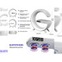Лампа диодная настольная G-Smart RGB 15W Light Sound Machine