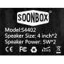 Колонка музыкальная портативная Bluetooth S4402