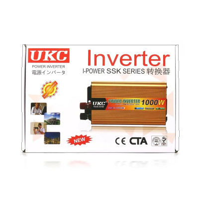 Перетворювач інвертер AC/DC 1000Вт 12В UKC SSK-1000W