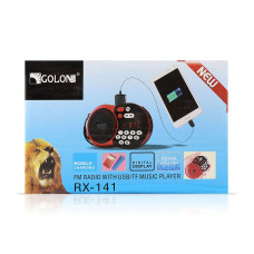 Радиоприемник FM/SD/USB/MP3/PowerBank Golon RX-142