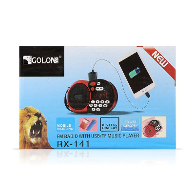 Радиоприемник FM/SD/USB/MP3/PowerBank Golon RX-142