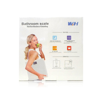 Весы электронные напольные бытовые квадратные YZ-1604