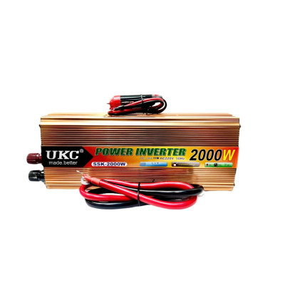 Преобразователь инвертер AC/DC 2000Вт 24В UKC SSK-2000W