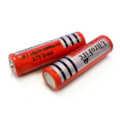 Аккумулятор 18650 UltraFire 6800мАч 3,7В