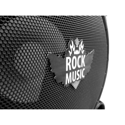 Акустические колонки Rock Music 2х30Вт 8 дюймов 50х30х30см USB/SD/FM/BT/ДУ L/R