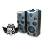 Акустические колонки Rock Music 2х50Вт 8 дюймов 70х32х28см USB/SD/FM/BT/ДУ