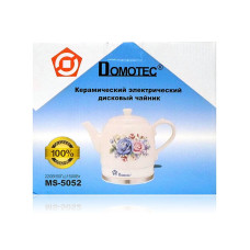 Электрочайник керамический 1,5л 1500Вт Domotec MS-5052