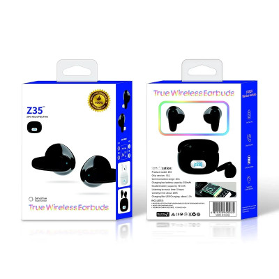 Гарнитура Double с кейсом Bluetooth True Wireless Earbuds Z35