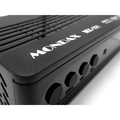Цифровой эфирный приемник с экраном DVB-T2 MONDAX IPTV/YouTube/WiFi/MP4 пластик