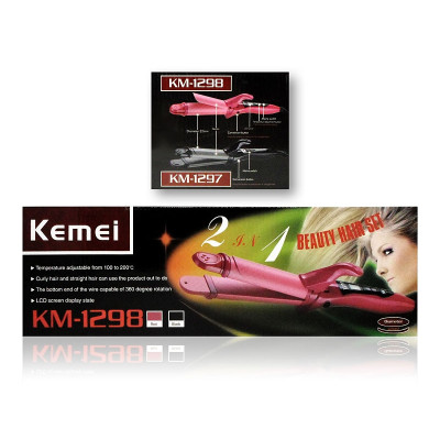 Утюжок для волос плойка Kemei JB-KM-1297