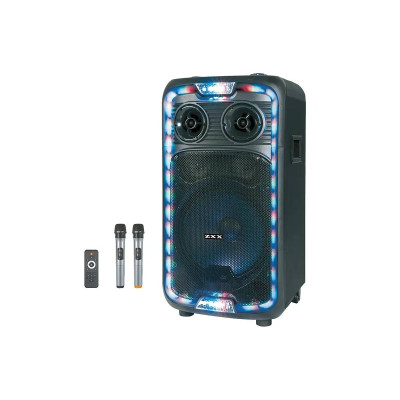Акустическая переносная колонка ZXX-1290 60Вт 12" 71х345х30см TWS/FM/USB/TF/SD/BT/REC/LED/2MIC/ДУ