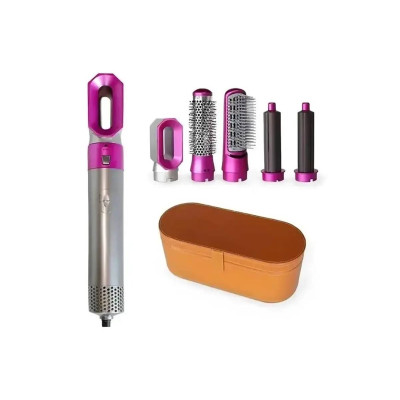 Фен стайлер для волос 5 в 1 + кейс чехол HAIR BRUSH 9234