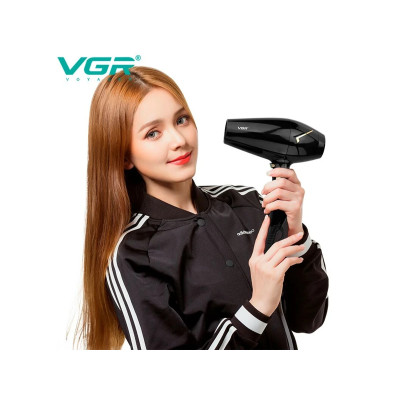 Фен для волос VGR V-423 Черный