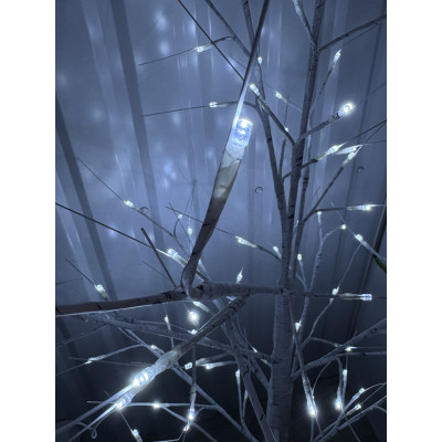 Гирлянда дерево белое White 1,5м 100LED (белый) TREE-1-5-W