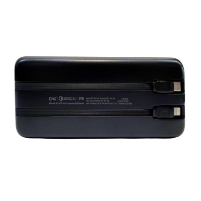 Внешний аккумулятор (power bank) 30000мАч 22,5Вт KP KPG-301