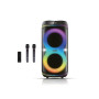Акустическая переносная колонка ZXX-8085 80Вт 2x8" TWS/FM/USB/TF/BT/LED/REC/2MIC/ДК