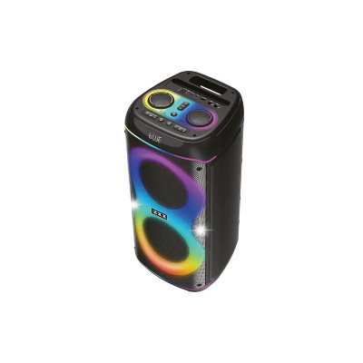 Акустическая переносная колонка ZXX-8085 80Вт 2x8" TWS/FM/USB/TF/BT/LED/REC/2MIC/ДК