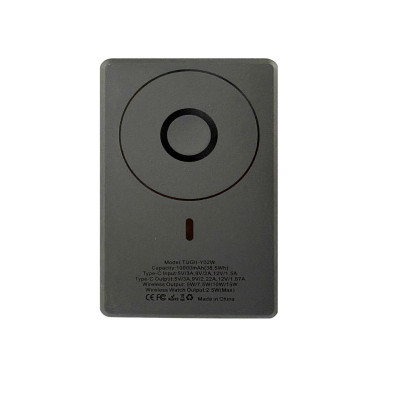 Внешний аккумулятор (power bank) 10000мА·час PD 20Вт QC 22,5Вт 3 в 1 MagSafe TUGII Y02W