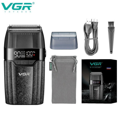 Электробритва VGR V-640 S Black 40ш