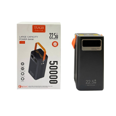 Внешний аккумулятор (power bank) 50000мА·час 22,5Вт TUGII Y105