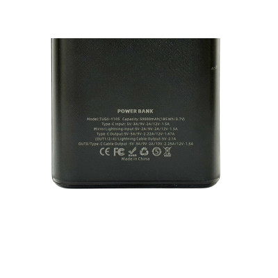 Внешний аккумулятор (power bank) 50000мА·час 22,5Вт TUGII Y105
