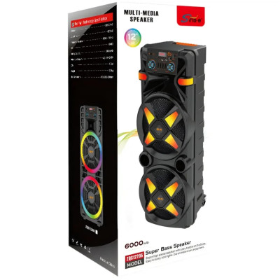 Колонка музыкальная портативная Bluetooth ZQS-12203