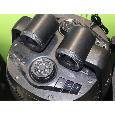 Акустическая переносная колонка Wesyman 80Вт 8" 37x89x35см USB/SD/FM/BT/MIC Q85