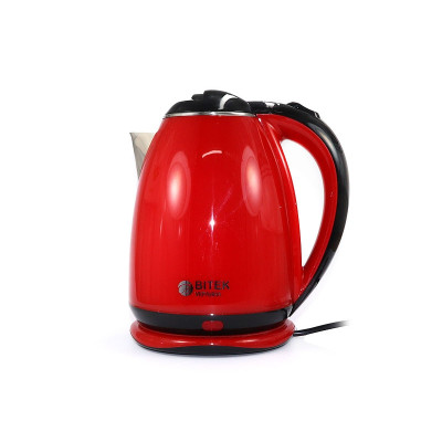 Электрочайник нерж. 2,0л 1500Вт BITEK BT-3114 (красный, черный, кремовый)