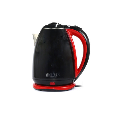 Электрочайник нерж. 2,0л 1500Вт BITEK BT-3114 (красный, черный, кремовый)