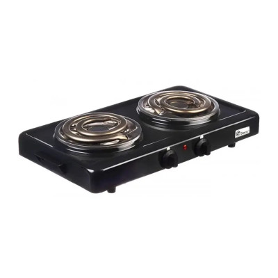Электроплита 2 конфорки большая спираль Domotec MS-5532